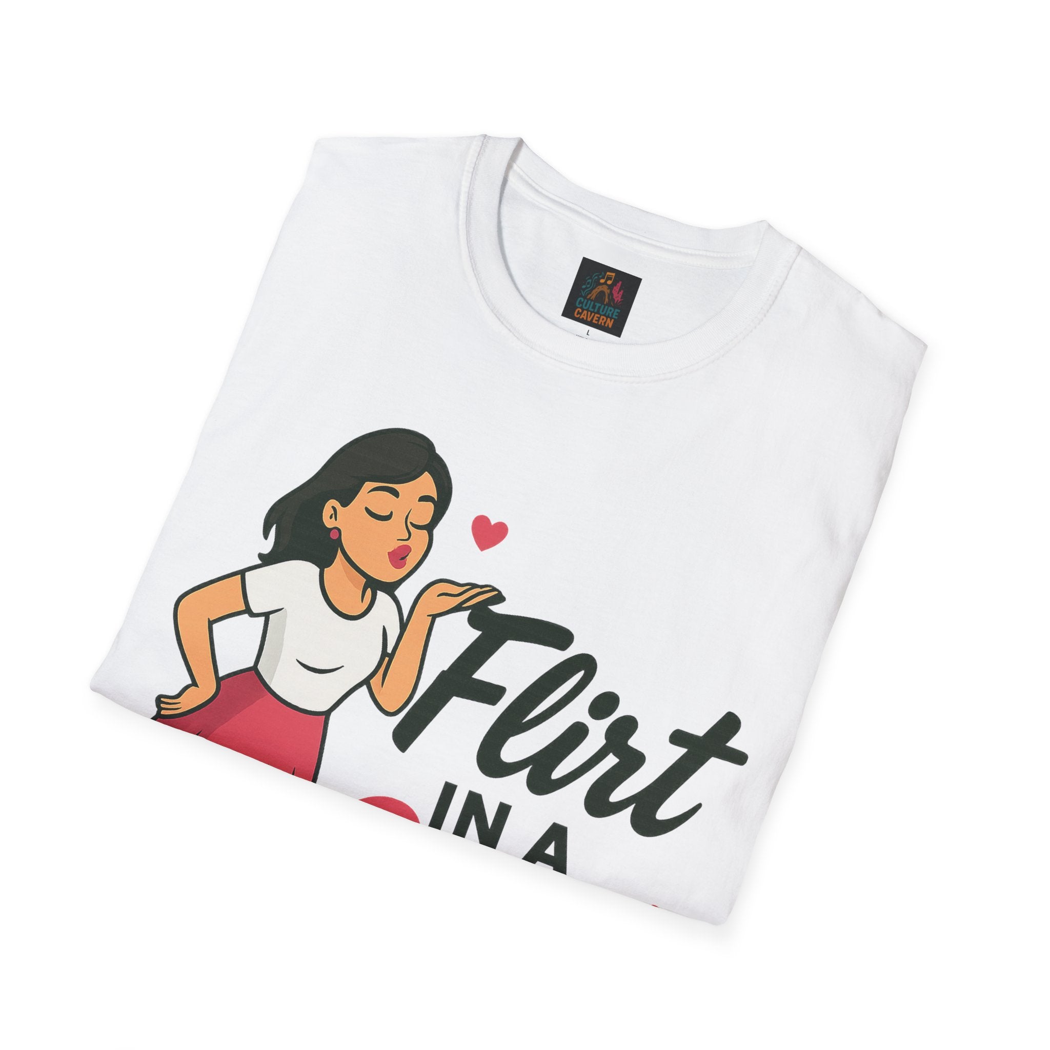 Flirt In A Skirt Graphic T-shirt