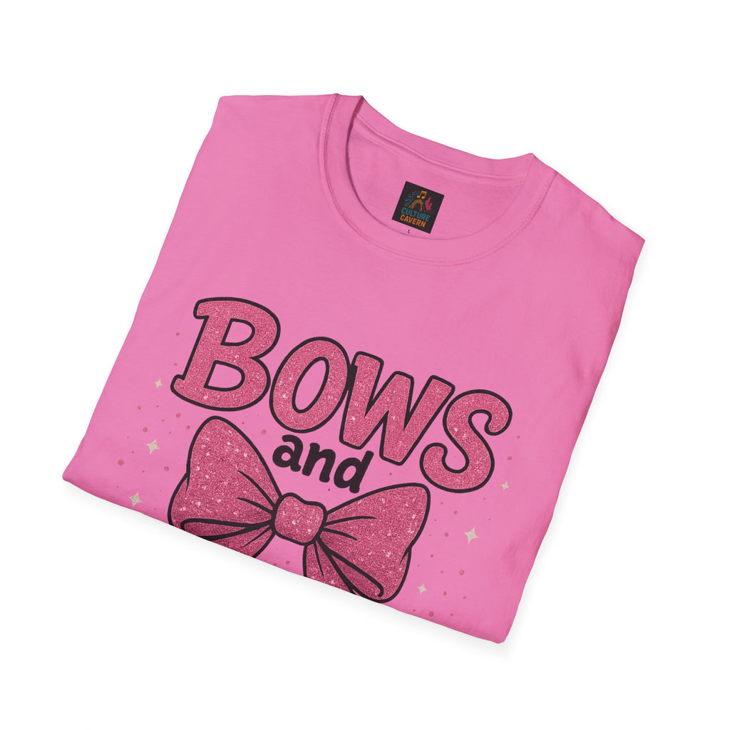 Bows and Glitter, Nothing Fitter T-Shirt