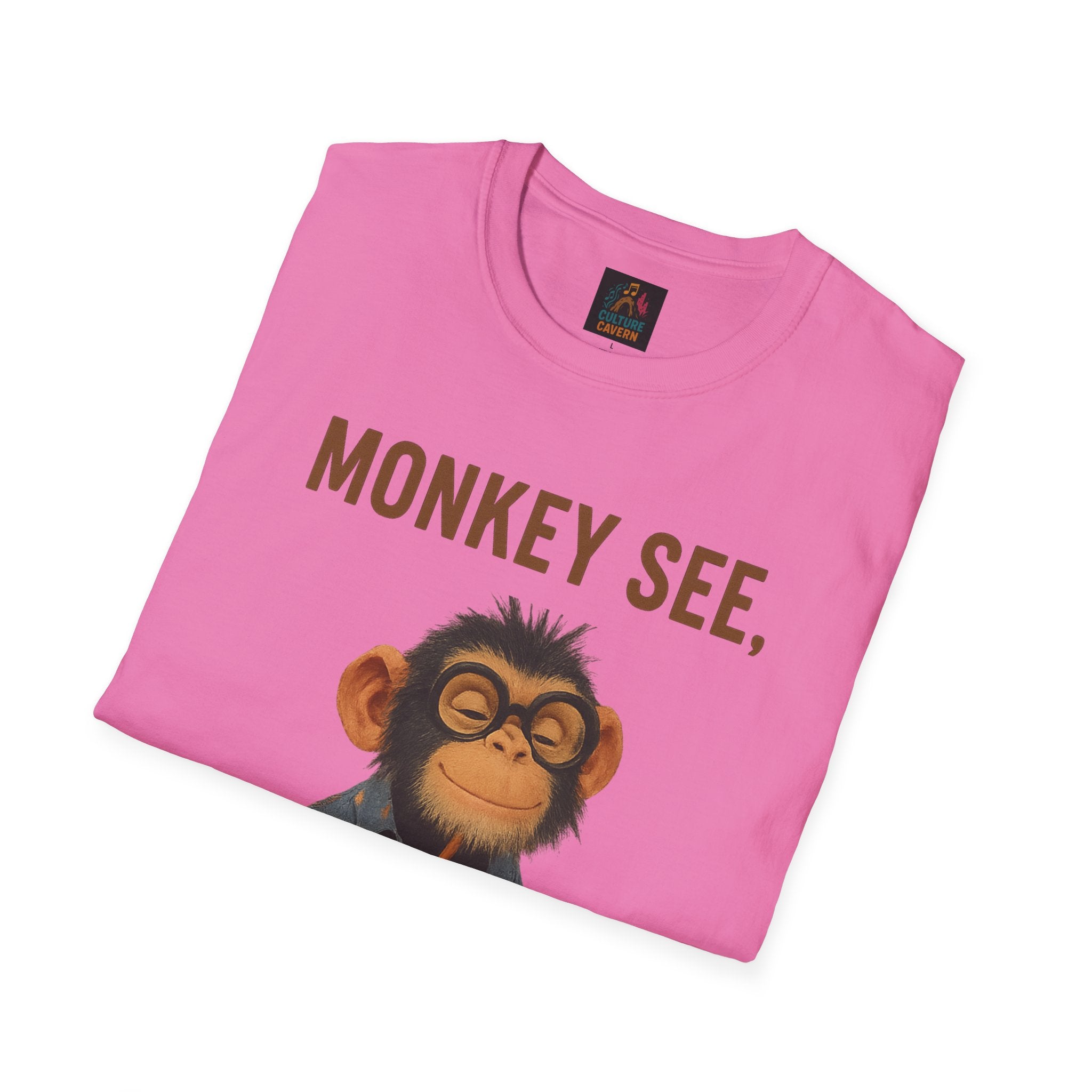 Monkey See, Monkey Brew Unisex T-shirt