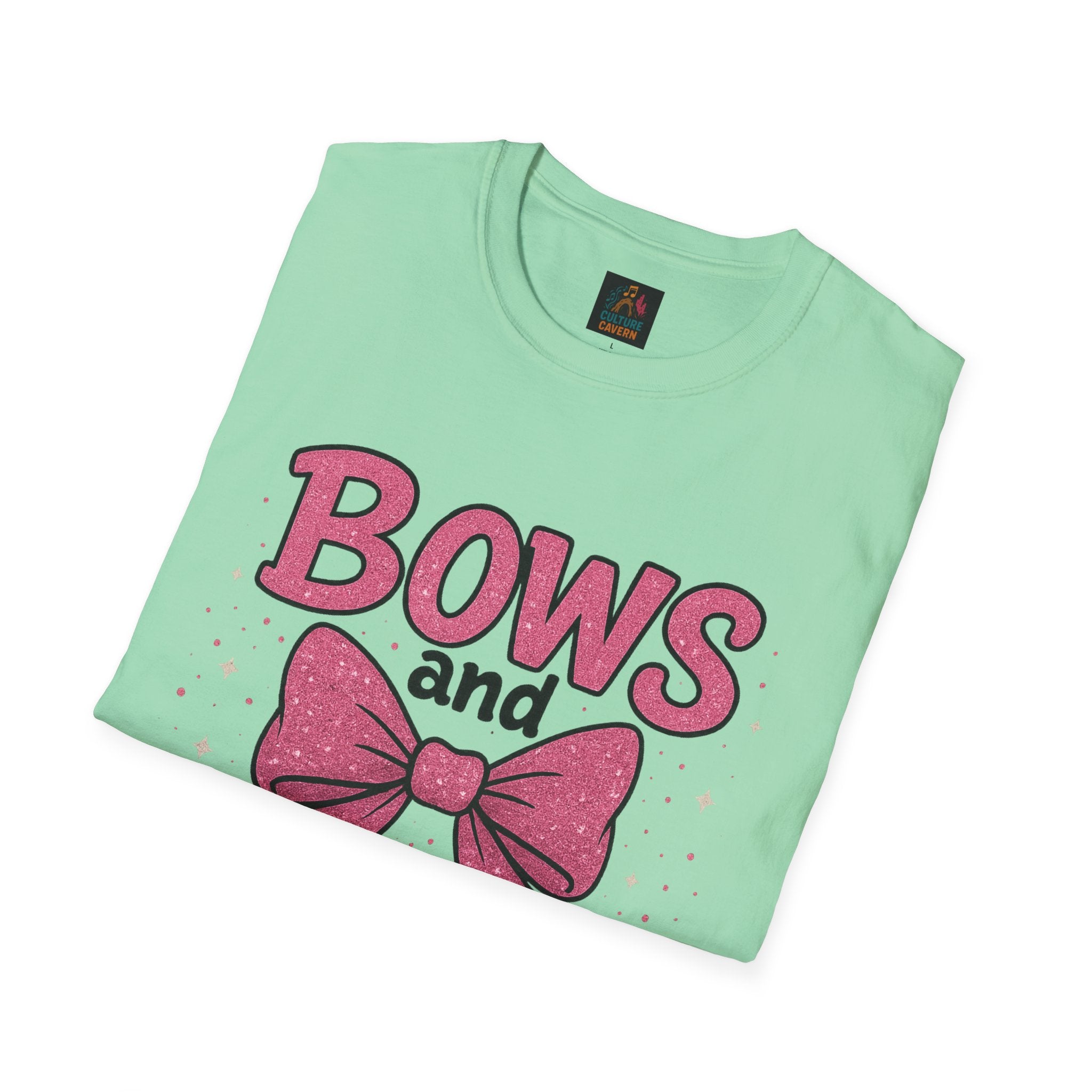 Bows and Glitter, Nothing Fitter T-Shirt