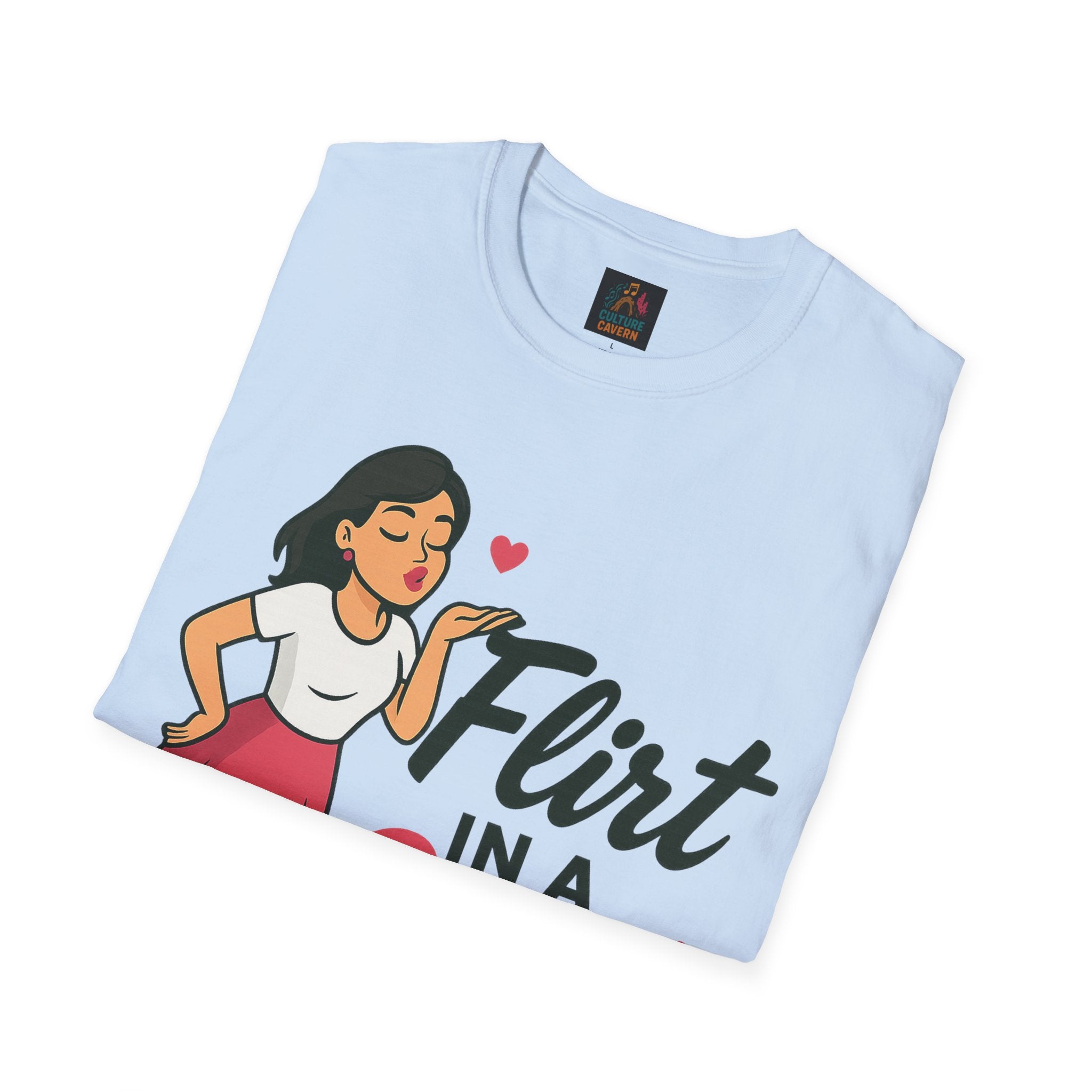 Flirt In A Skirt Graphic T-shirt