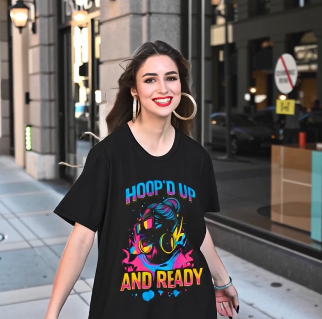 Hoop’d Up and Ready Graphic T-Shirt |