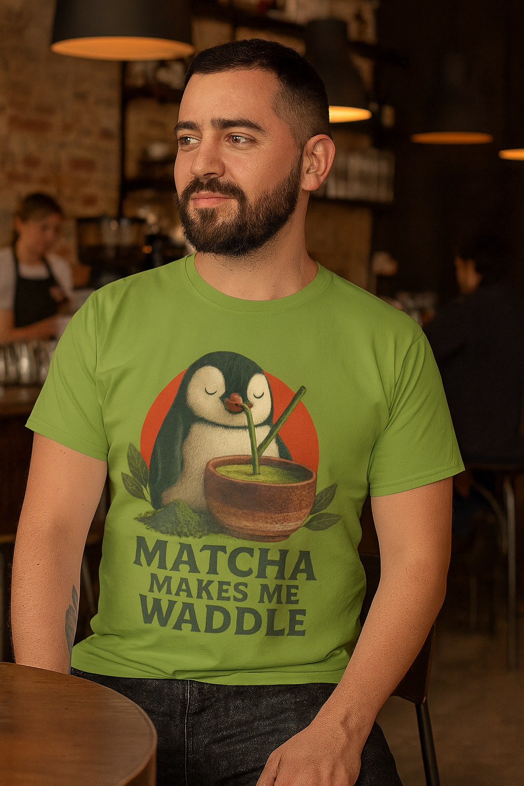 Matcha Penguin Unisex T-Shirt