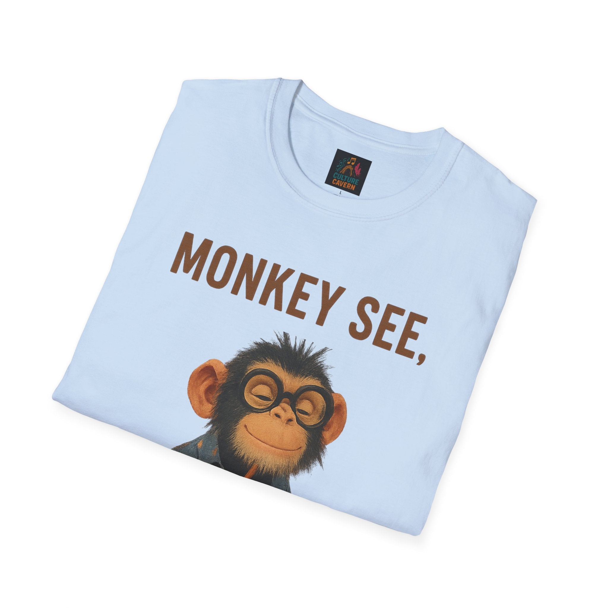 Monkey See, Monkey Brew Unisex T-shirt