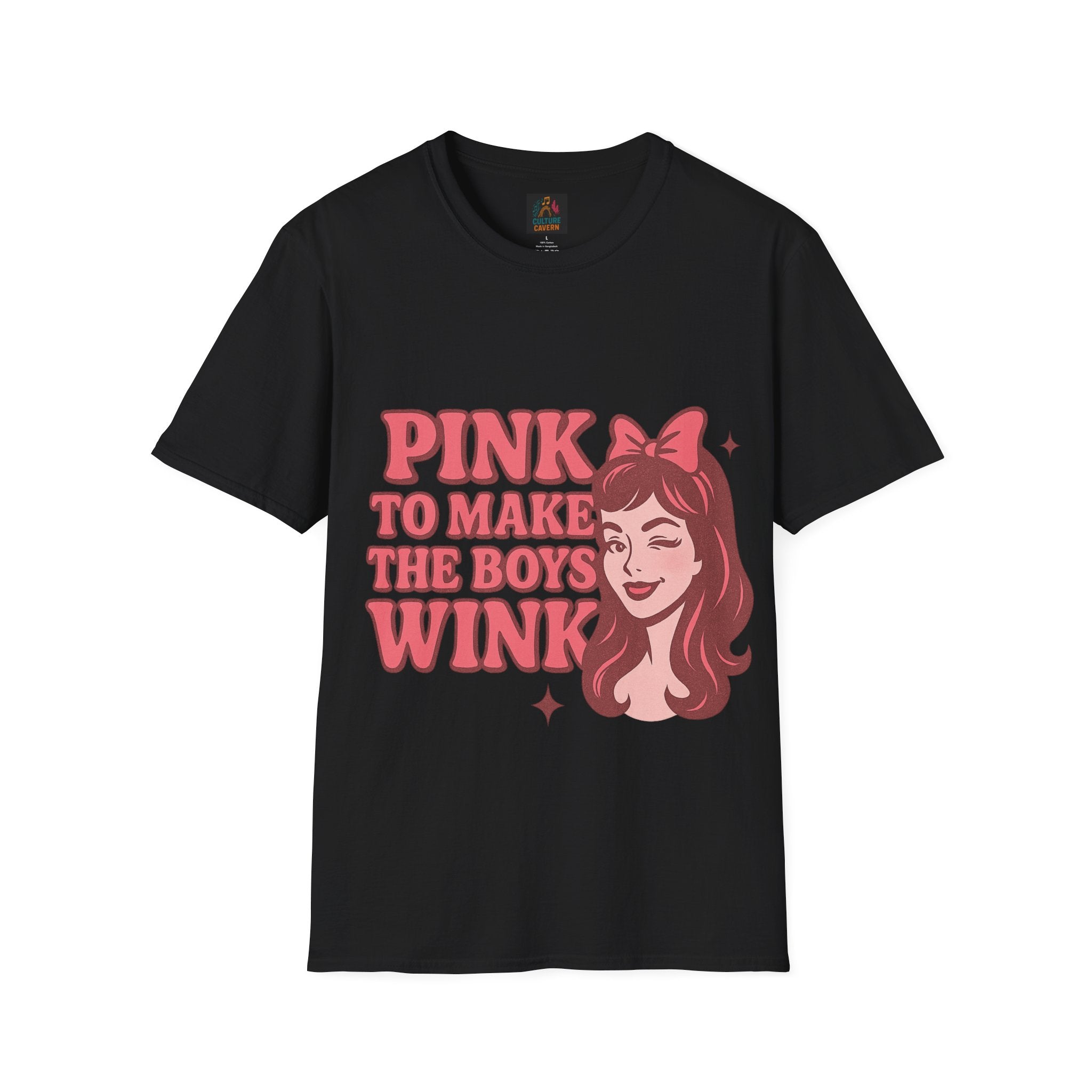 Pink to Make the Boys Wink T-Shirt, Cute Graphic Tee, Casual Wear, [...]