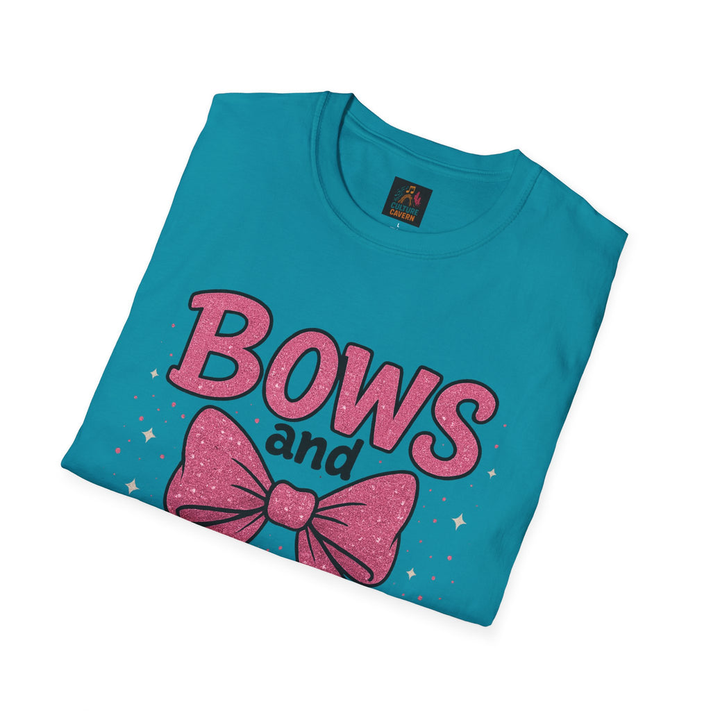 Bows and Glitter, Nothing Fitter T-Shirt