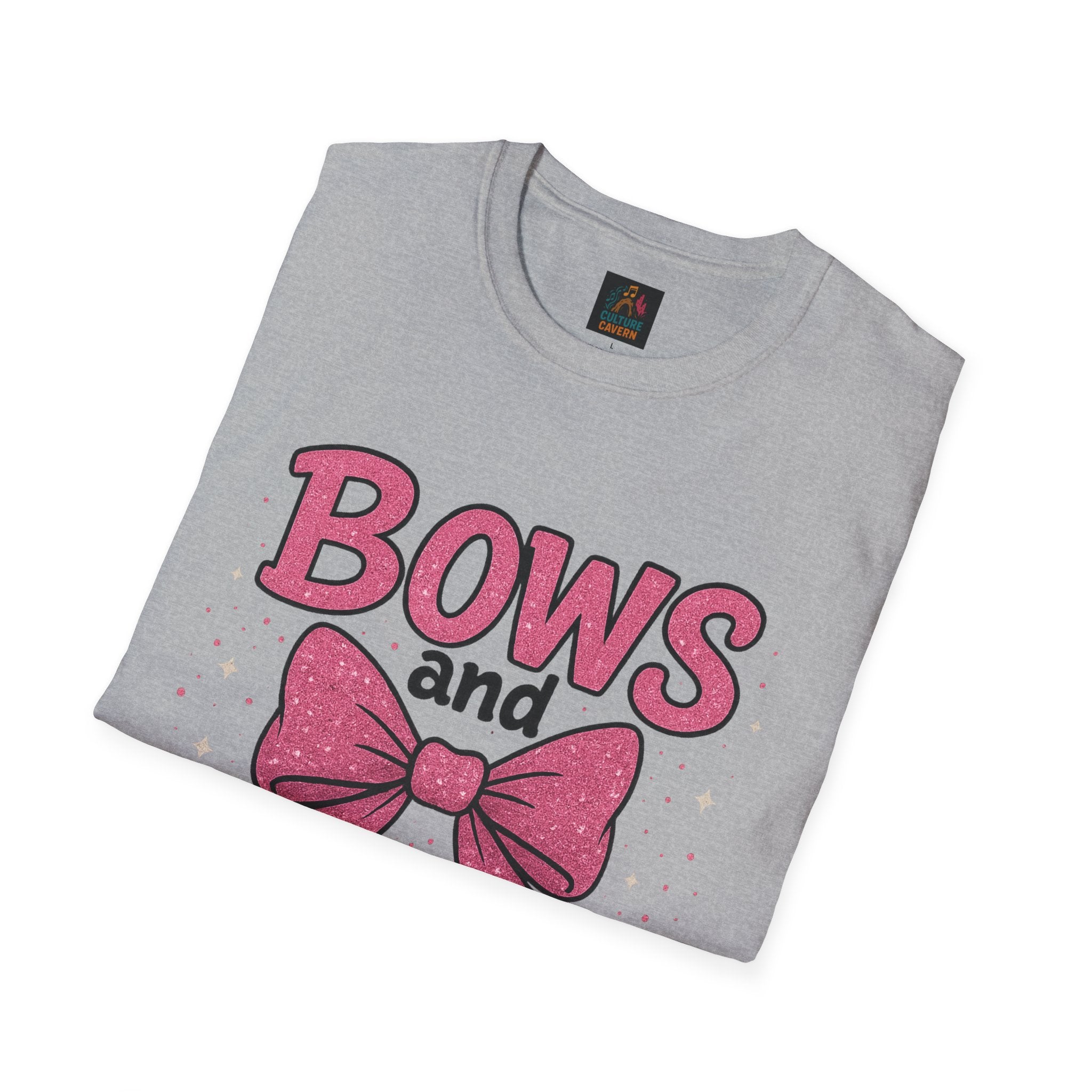 Bows and Glitter, Nothing Fitter T-Shirt