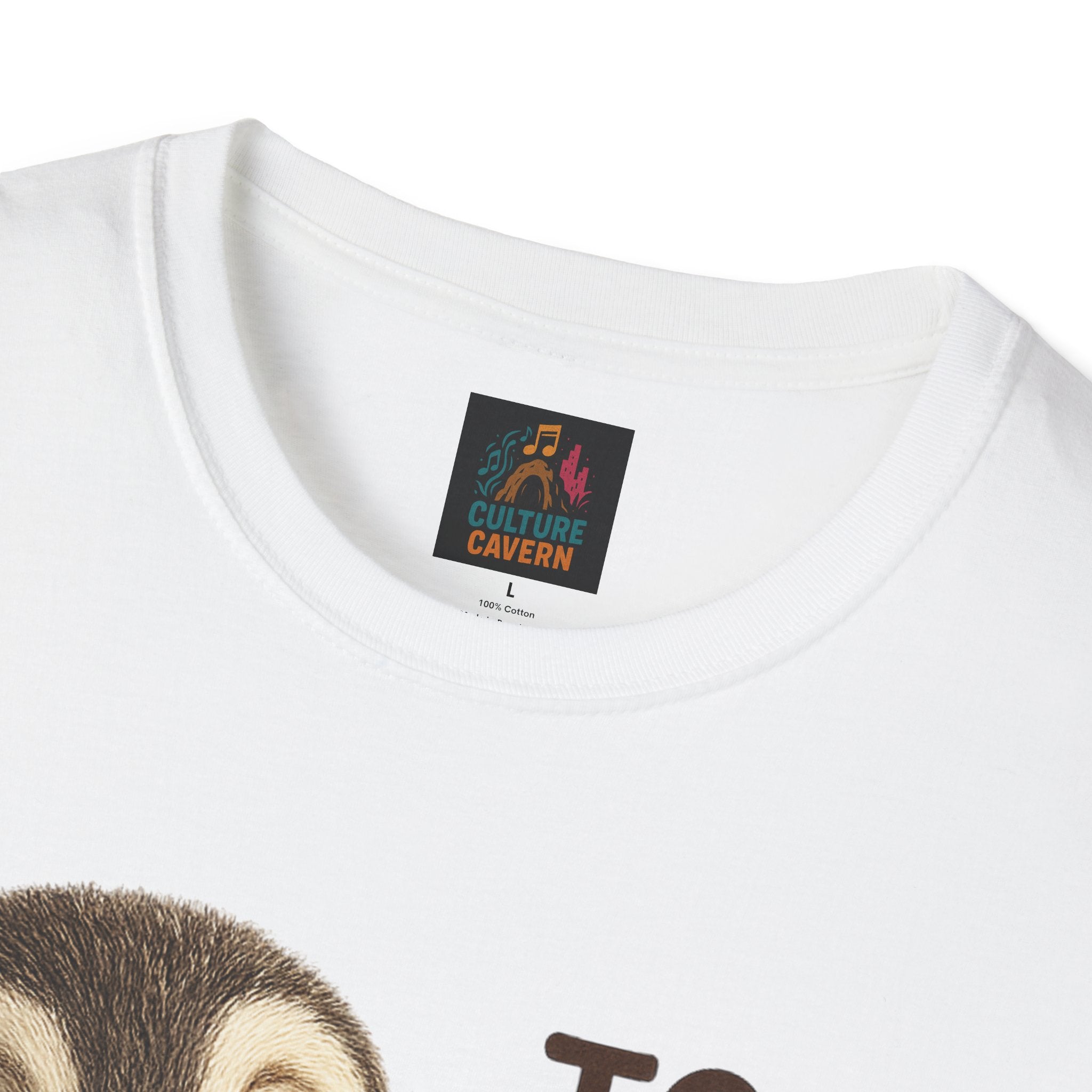Too Cool for Hot Coffee, Penguin Unisex T-shirt