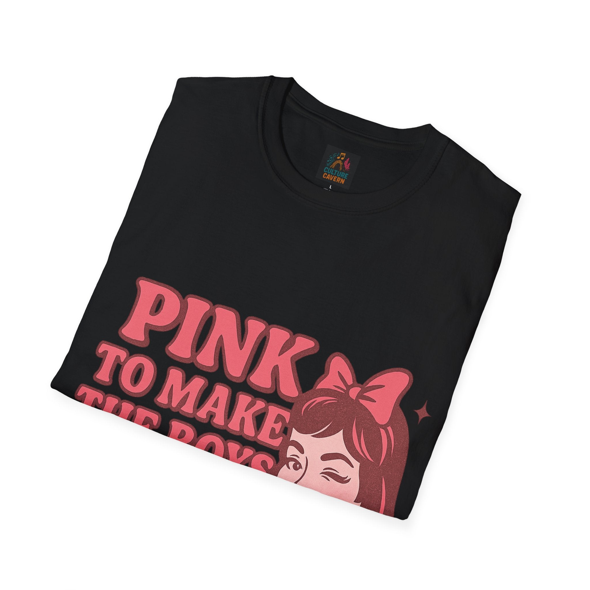 Pink to Make the Boys Wink T-Shirt, Cute Graphic Tee, Casual Wear, [...]