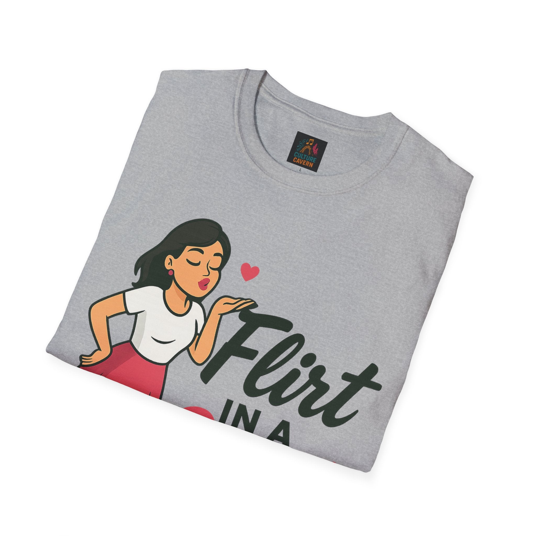 Flirt In A Skirt Graphic T-shirt