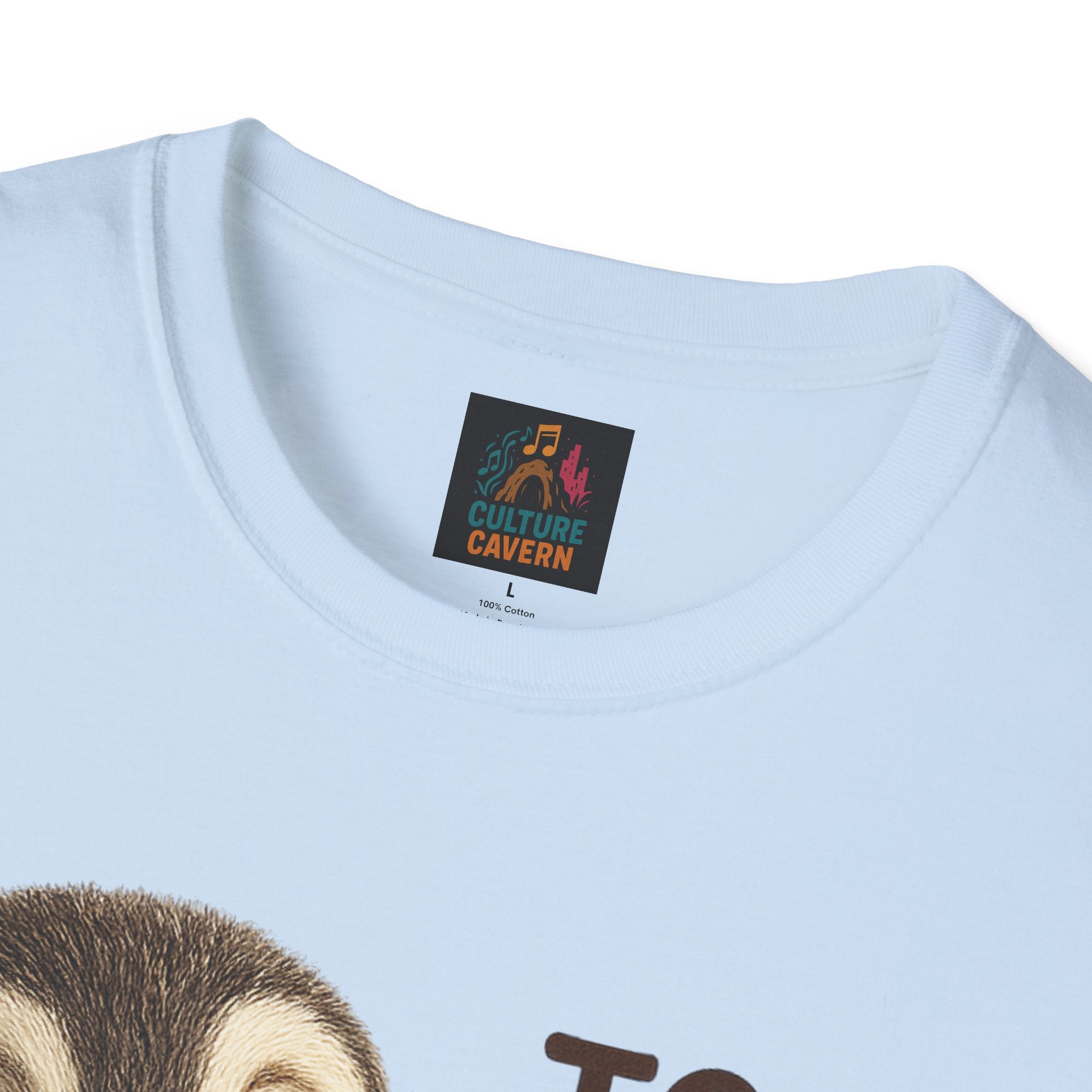Too Cool for Hot Coffee, Penguin Unisex T-shirt