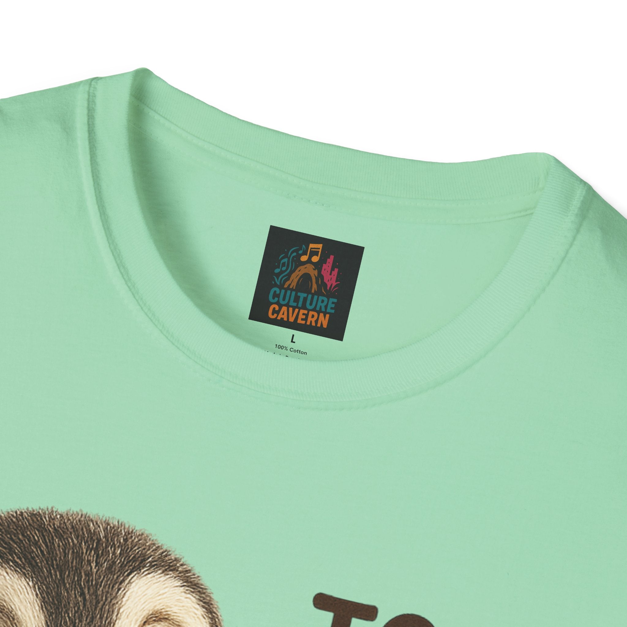 Too Cool for Hot Coffee, Penguin Unisex T-shirt