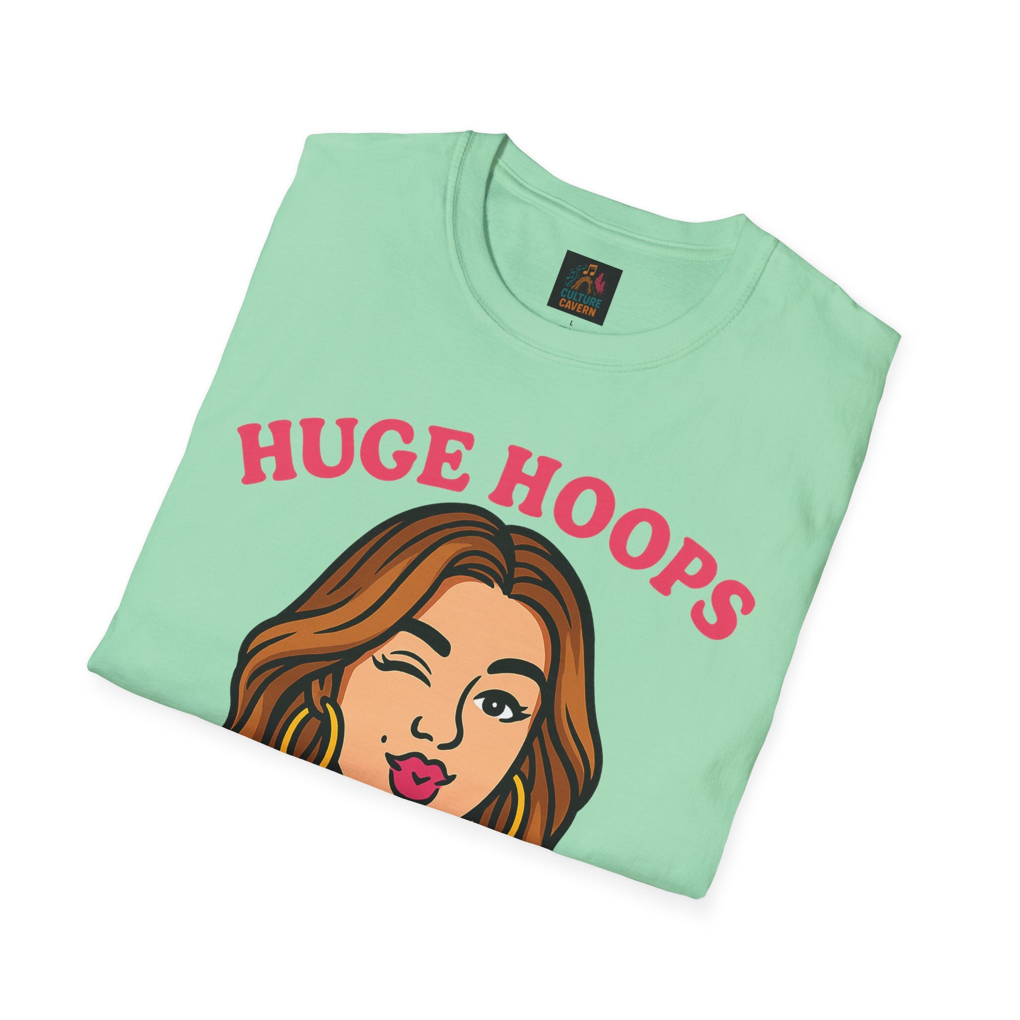 Huge Hoops, Huge Personality Tee